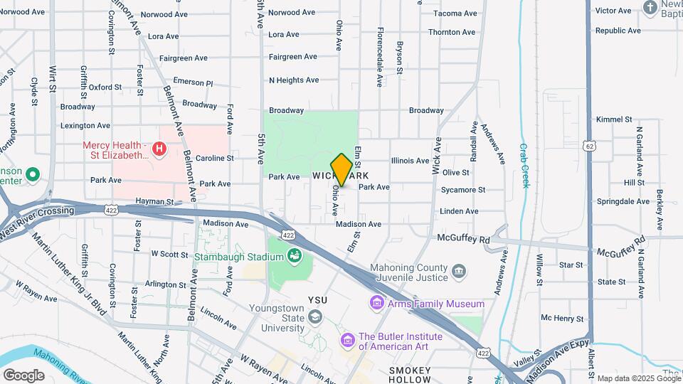 849 Ohio Ave Mapa y Detalles de la Ubicación