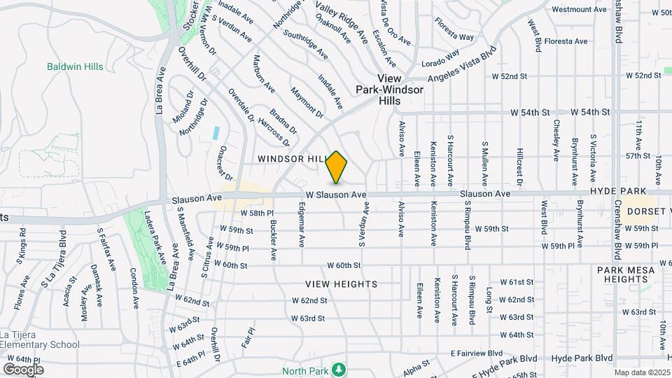 4165 W Slauson Ave Map and Location Details