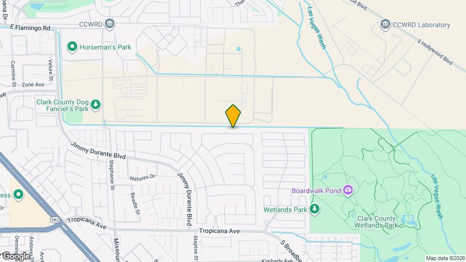 6280 Bruma Ave Mapa y Detalles de la Ubicación