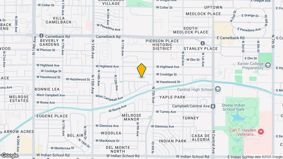 718-722 W Hazelwood St Map and Location Details