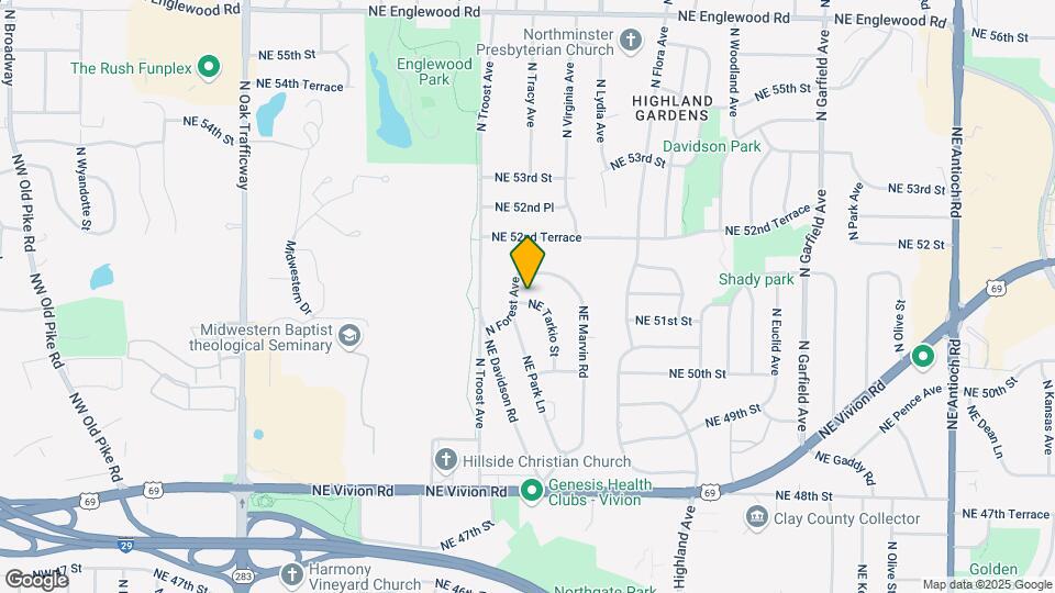 5061 NE Tarkio St Map and Location Details