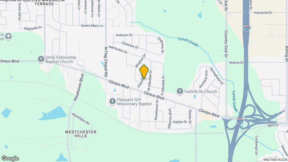 124 Clinton Cir Map and Location Details