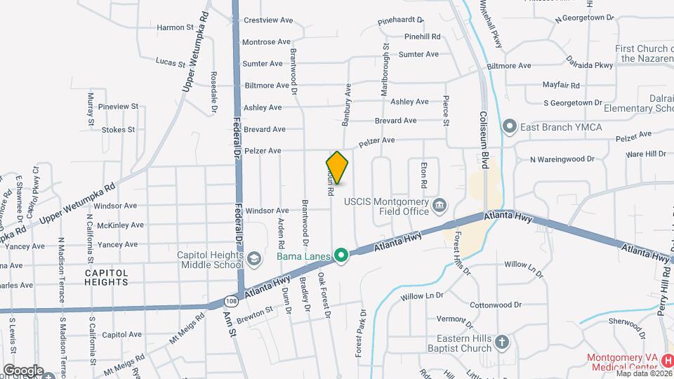 108 Calhoun Rd Map and Location Details