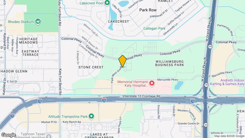 1330 Westgreen Blvd Map and Location Details