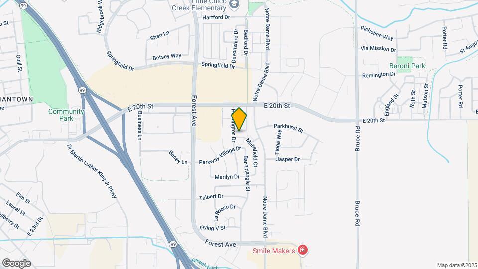 2078 Mansfield Ct Map and Location Details