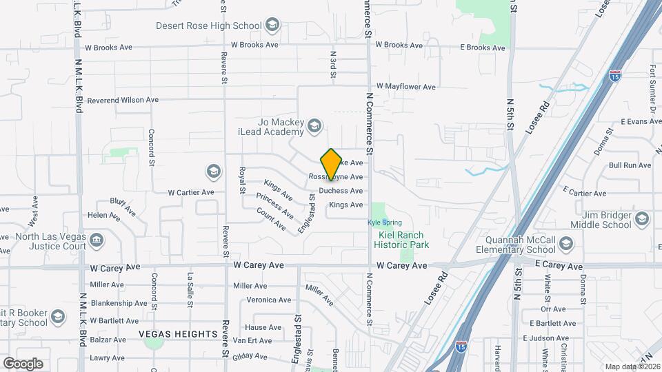 400 Duchess Ave Map and Location Details