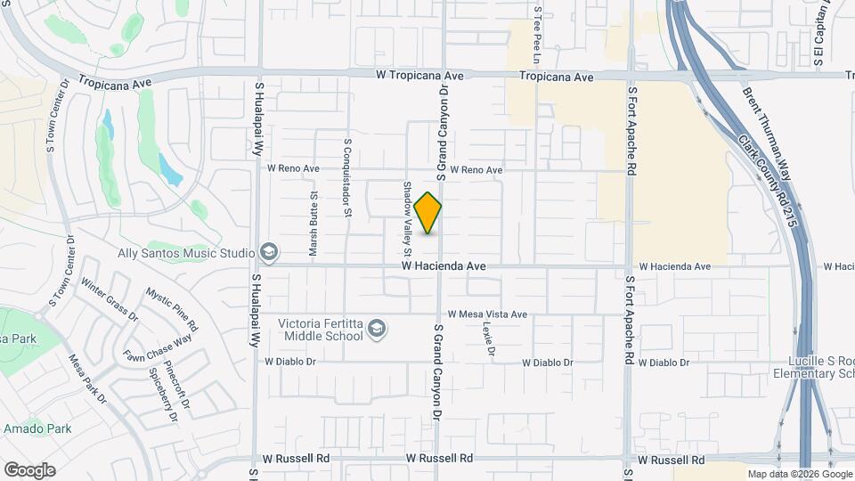 9827 Sonora Bend Ave Map and Location Details