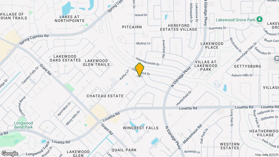 12906 Elmington Ct Map and Location Details