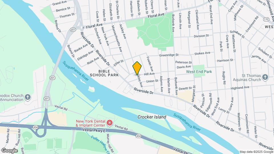 234 Ackley Ave Map and Location Details