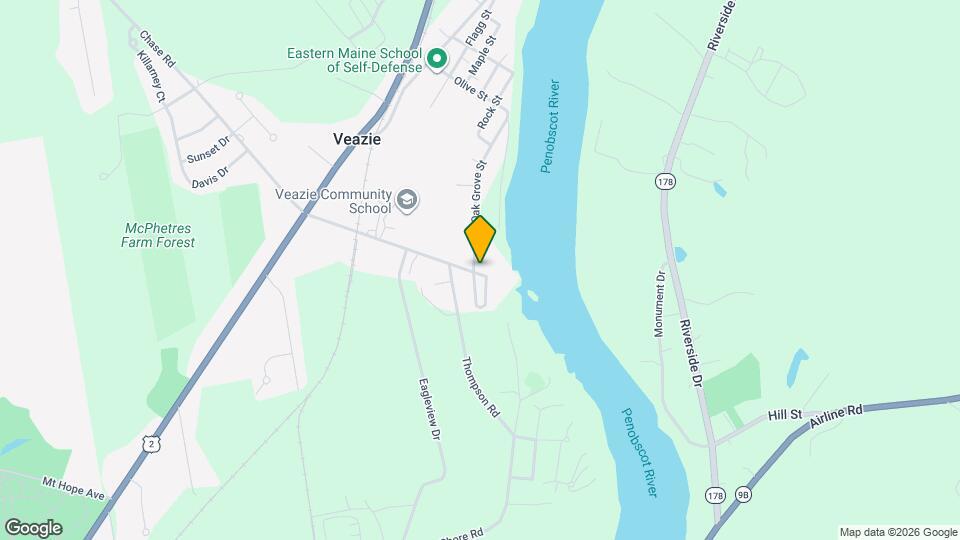 1084 School St Map and Location Details