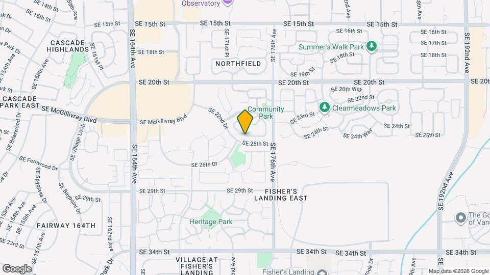 17301 SE 24th St Map and Location Details