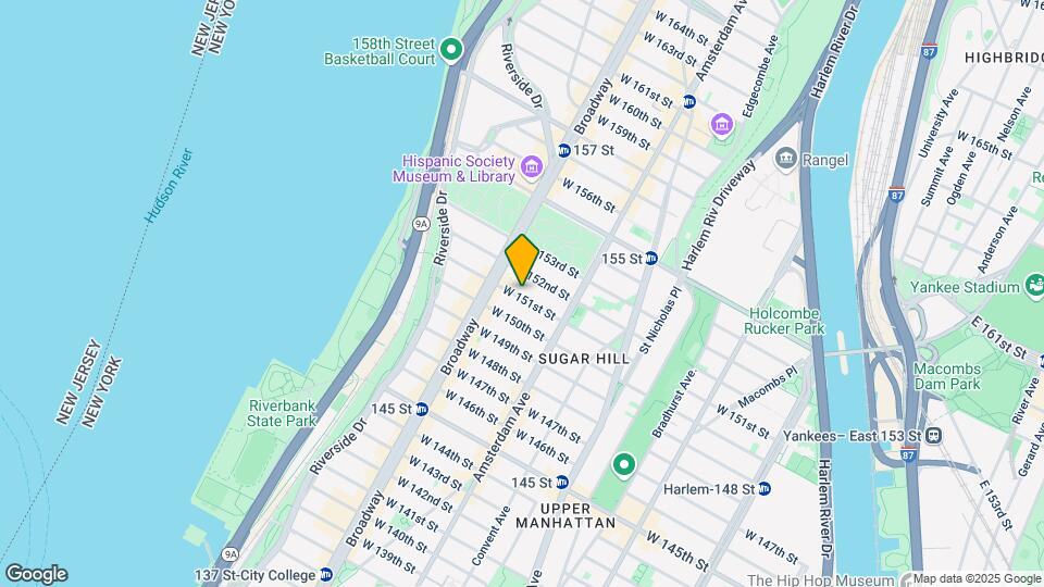531 W 151st St Mapa y Detalles de la Ubicación