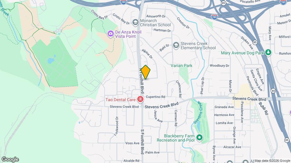 22462 Salem Ave, Unit Salem triplex Mapa y Detalles de la Ubicación