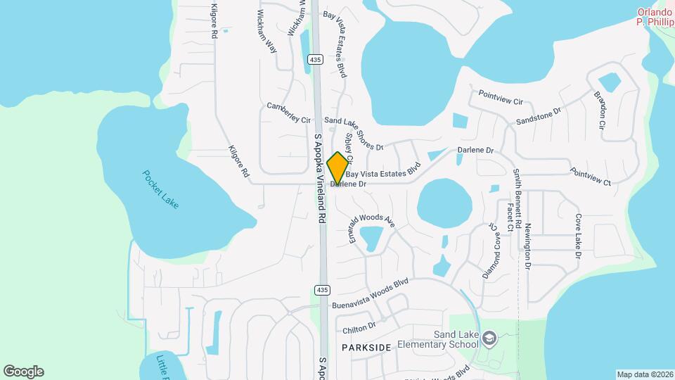 10001 Highland Woods Ct Map and Location Details