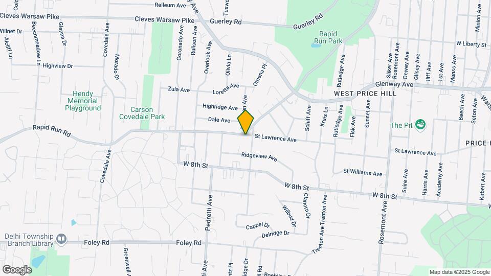 4403 Rapid Run Rd Mapa y Detalles de la Ubicación
