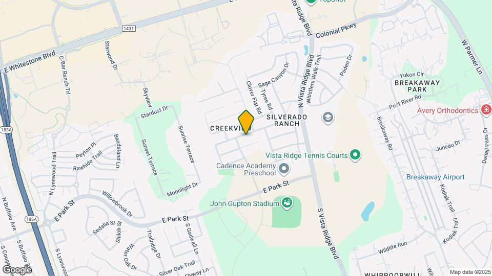 1908 Golden Arrow Ave Map and Location Details