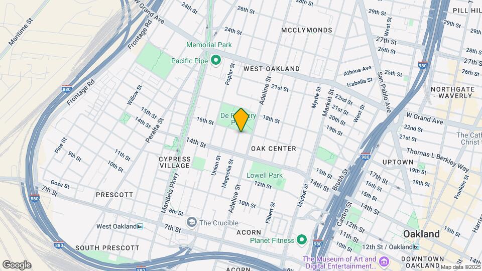 1532 Magnolia St Map and Location Details