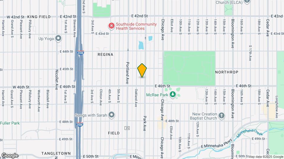 4536 Park Ave Map and Location Details