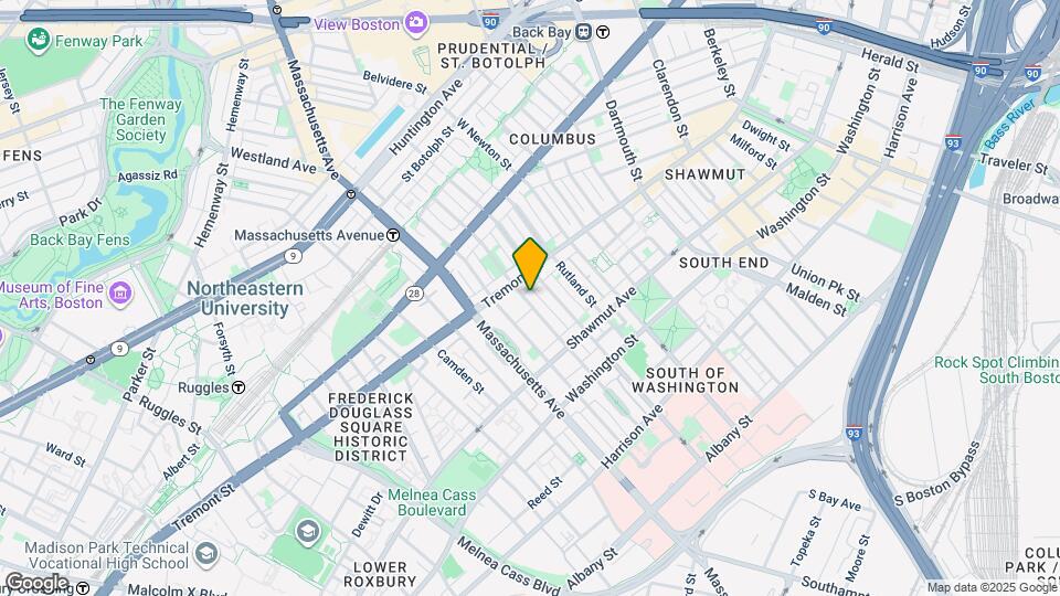 87 Worcester St, Unit A Mapa y Detalles de la Ubicación