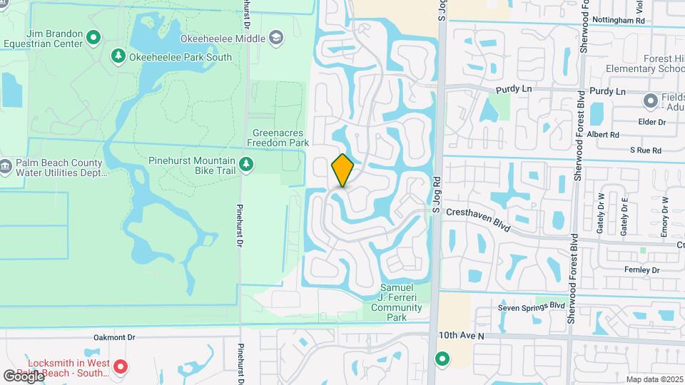 2563 Egret Lake Dr, Unit 1 Map and Location Details