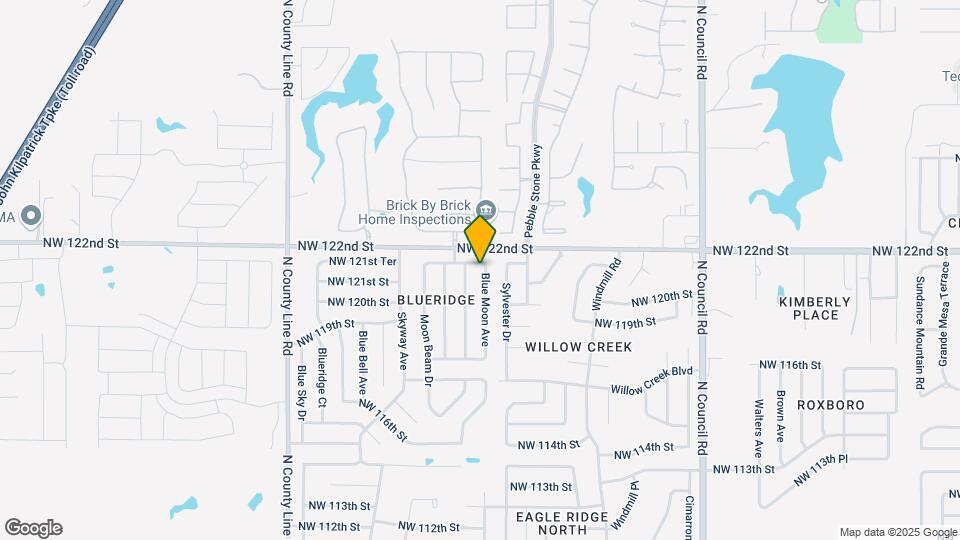 12121 Blue Moon Ave Map and Location Details