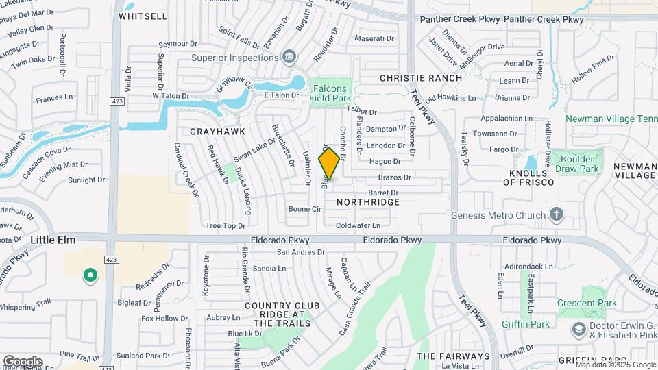 12334 Blue Ridge Dr Mapa y Detalles de la Ubicación