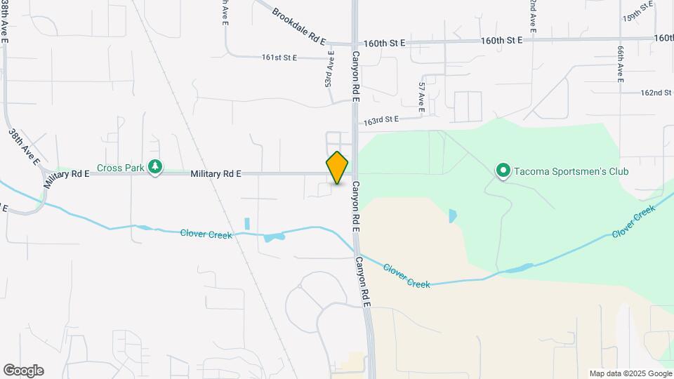 16607 53rd Avenue Ct E Map and Location Details