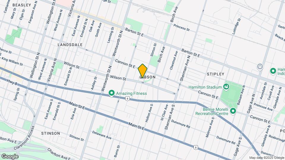 597 Wilson St Map and Location Details