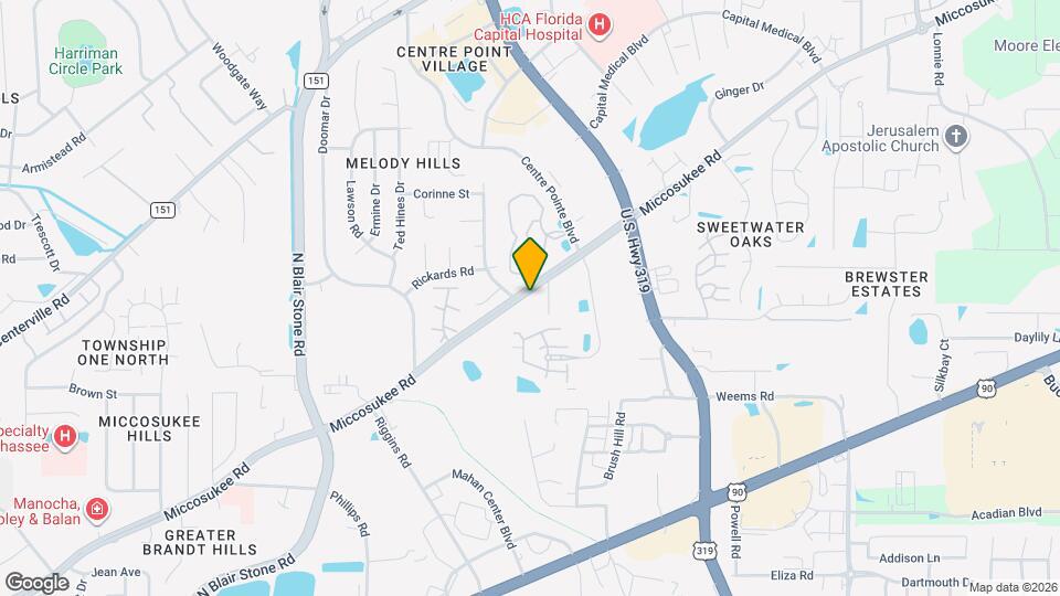 2693 Miccosukee Rd Map and Location Details
