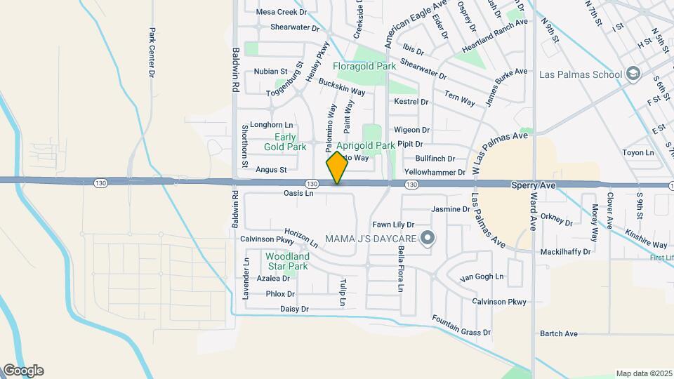 1317 Oasis Ln Map and Location Details