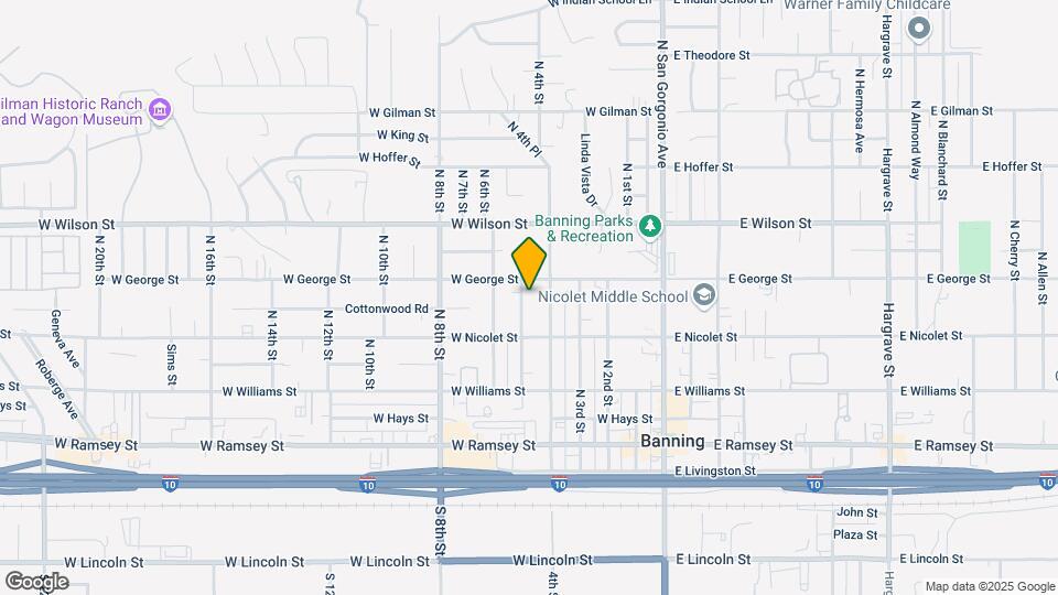536 N 5th St-Unit -4 Map and Location Details