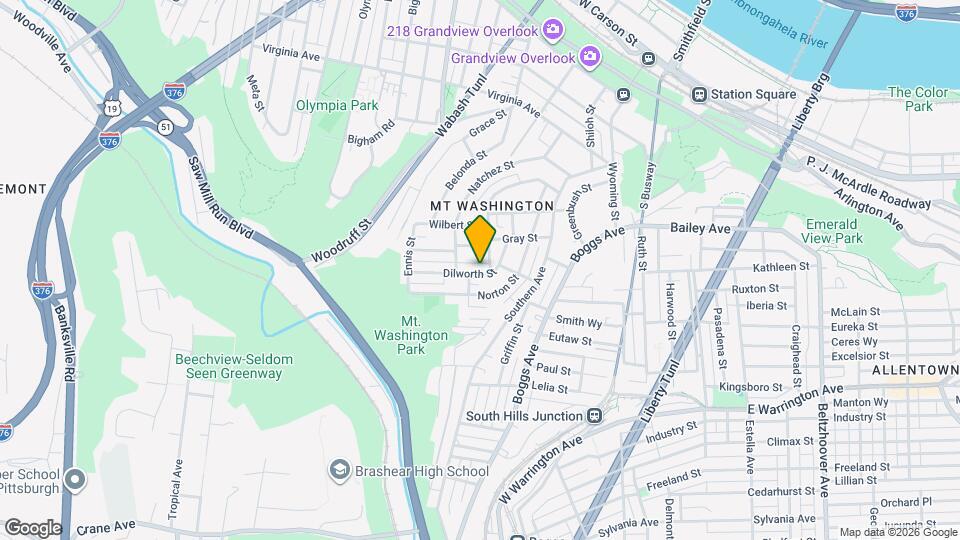 110 Dilworth St Map and Location Details