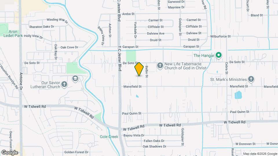 5930 Manning Oaks St Map and Location Details