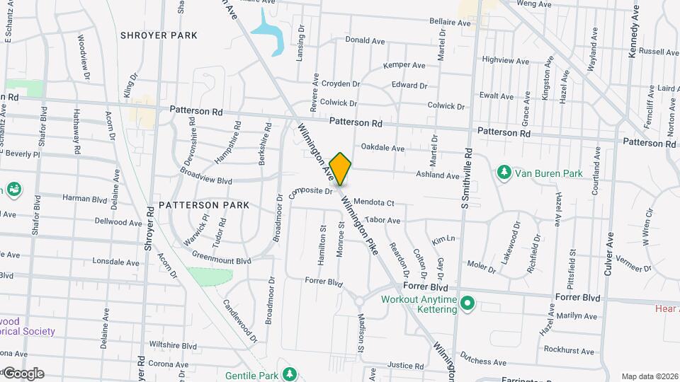 2004 Wilmington Ave Map and Location Details