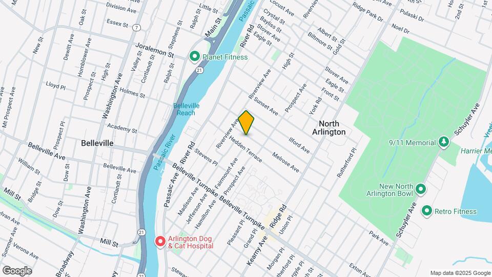 119 Melrose Ave Map and Location Details