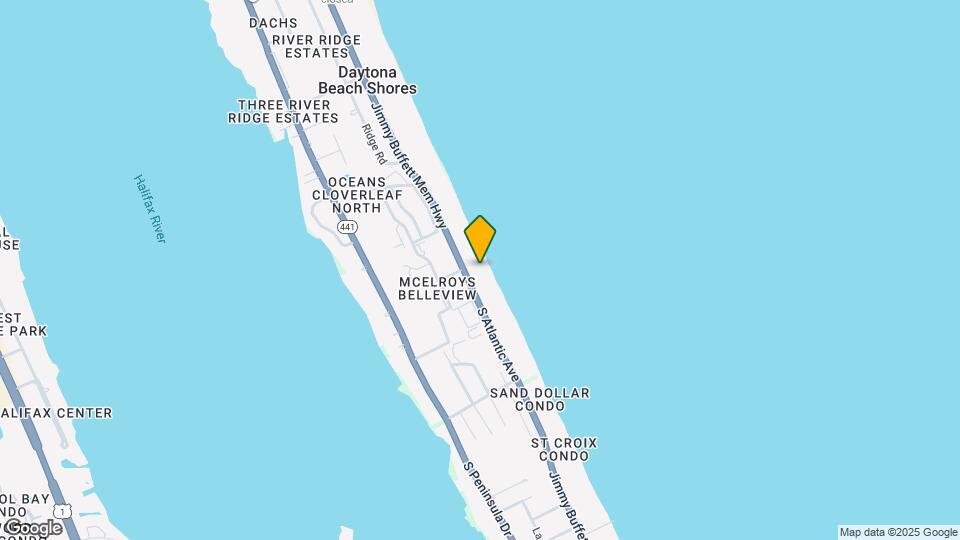 3003 S Atlantic Ave, Unit Daytona Map and Location Details