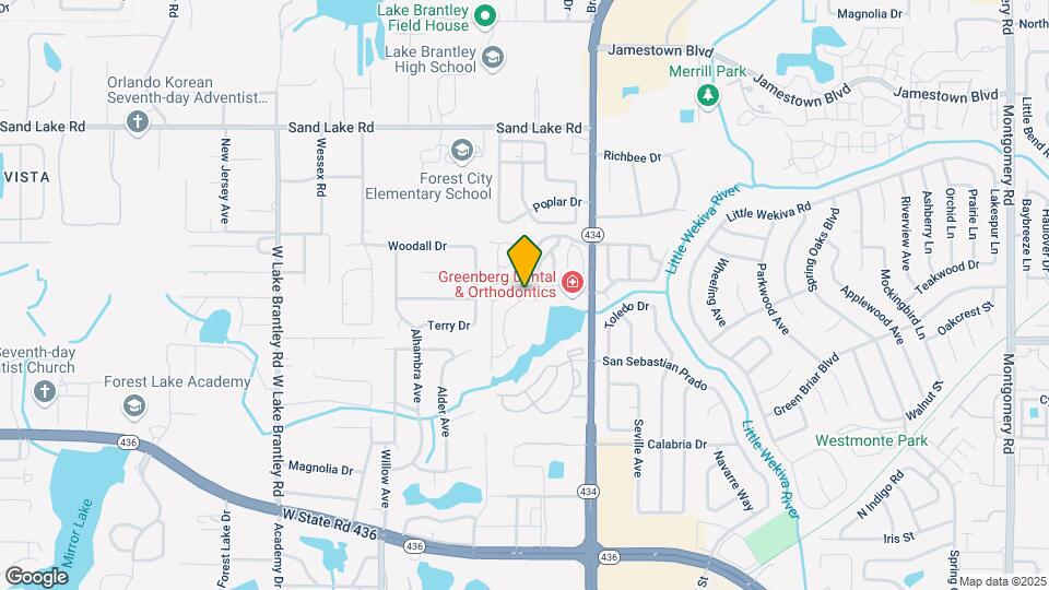642 Dory Ln Map and Location Details