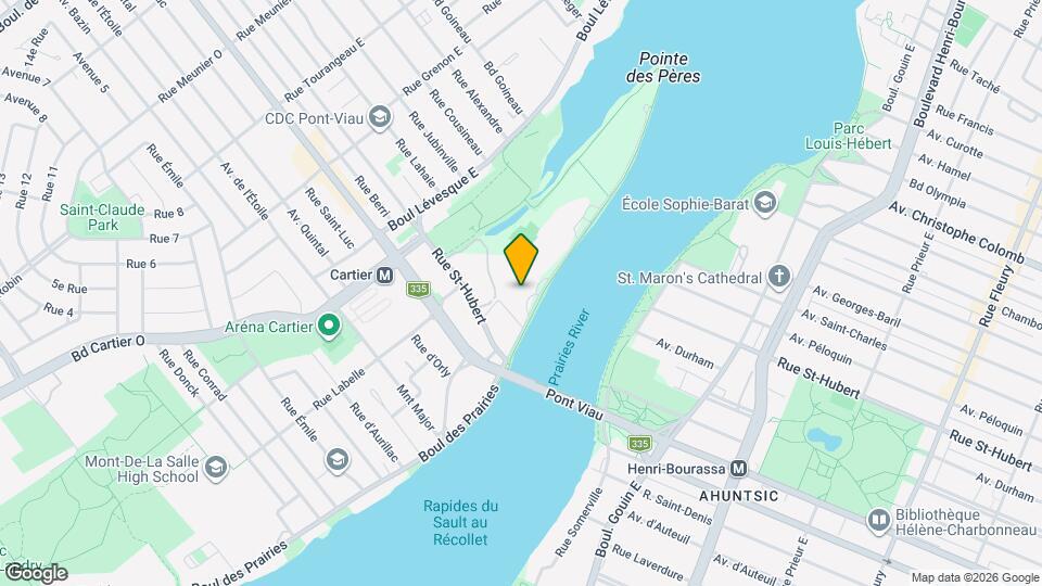 100 Juge-Desnoyers Pl Map and Location Details