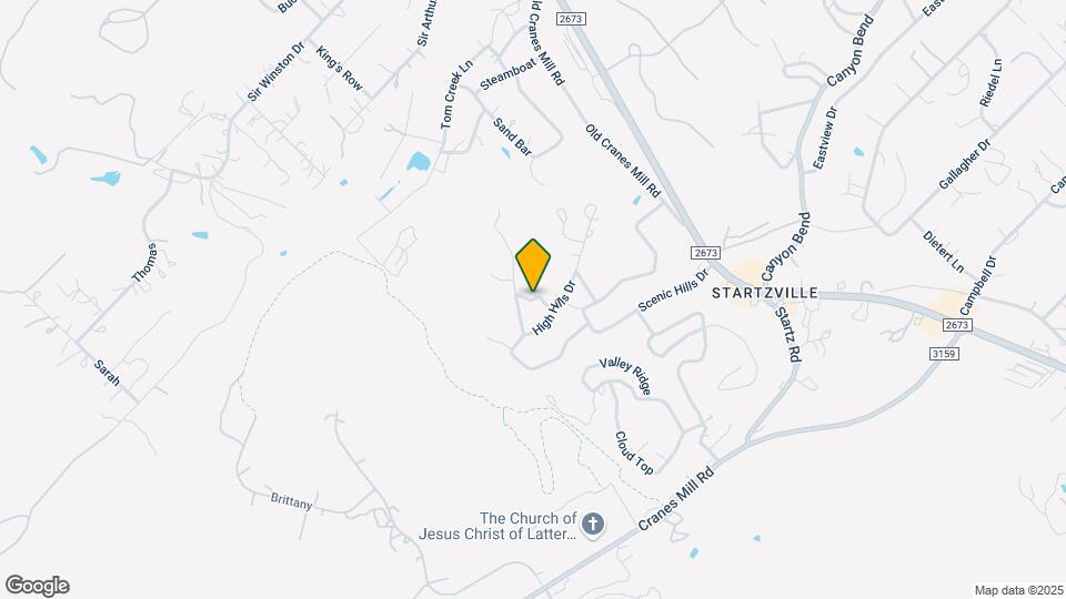 664 Rolling Hills Dr Map and Location Details