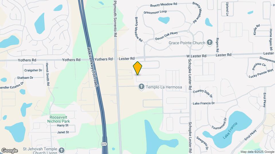 2572 Palmetto Ridge Cir Map and Location Details