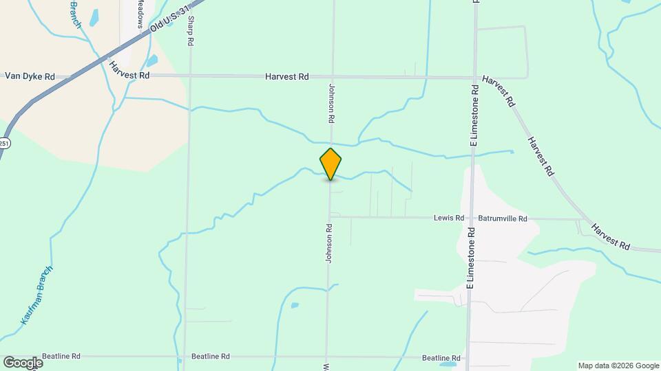 20574 Johnson Rd Map and Location Details