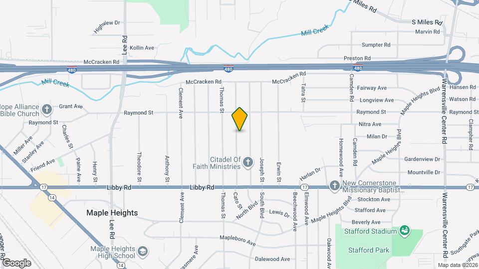 5153 Cato St Map and Location Details