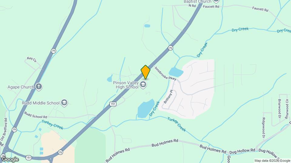 4529 Morgan Dr Map and Location Details