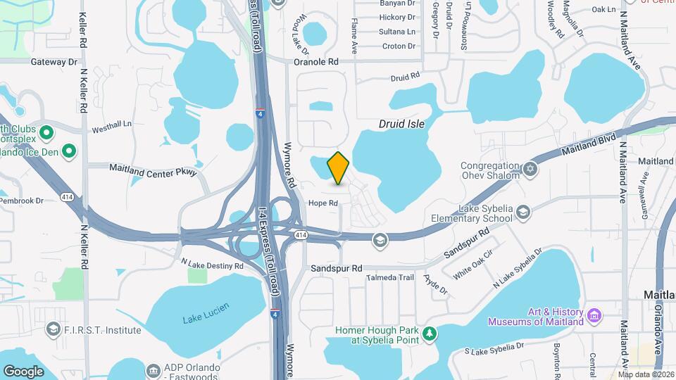 1416 Caring Ct Map and Location Details