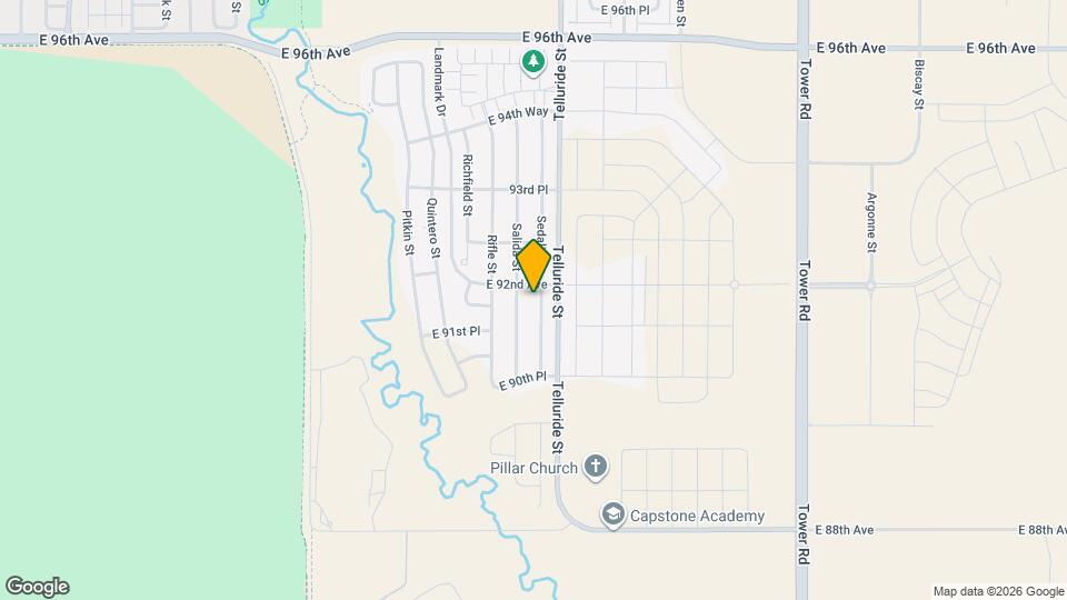 9179 Sedalia St Map and Location Details