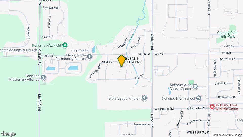 2208 Beauvoir Ct Map and Location Details