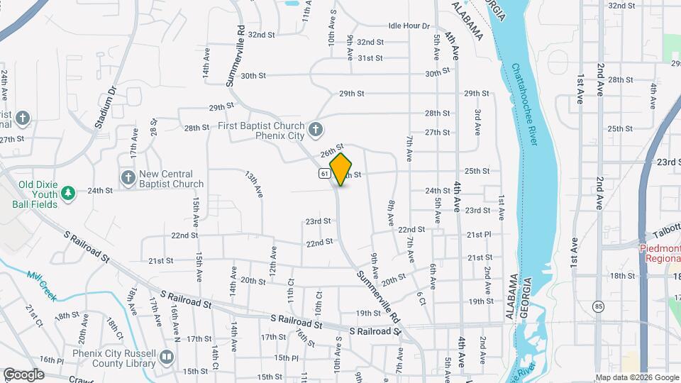 2316 Summerville Rd Mapa y Detalles de la Ubicación