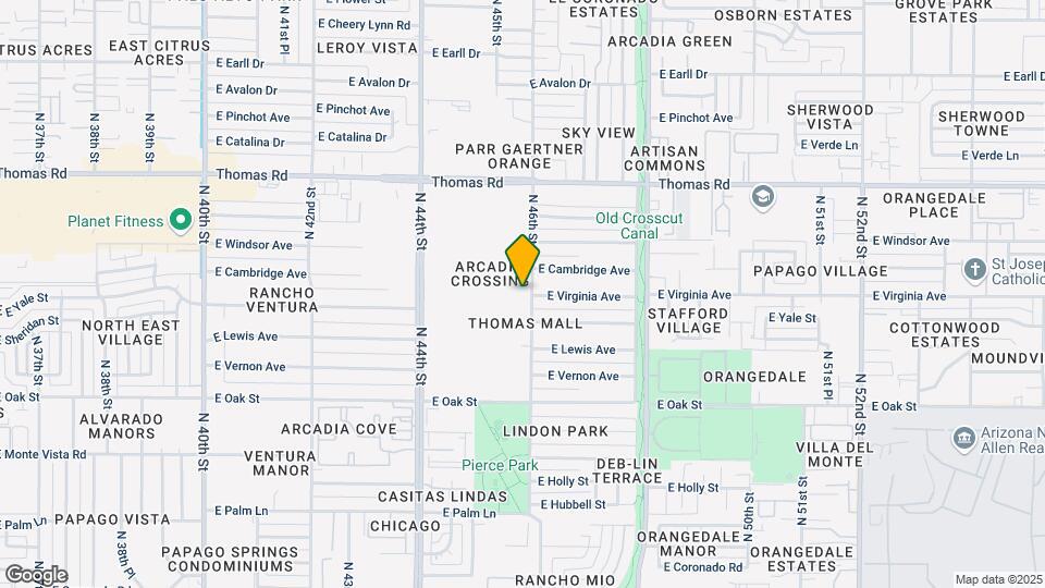 2602-2614 N 46th St Map and Location Details
