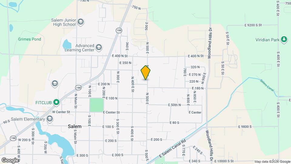 491 E 200 N Map and Location Details