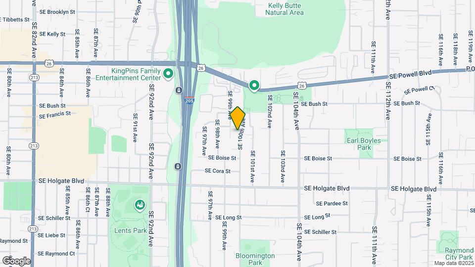 3927 SE 100th Ave Map and Location Details